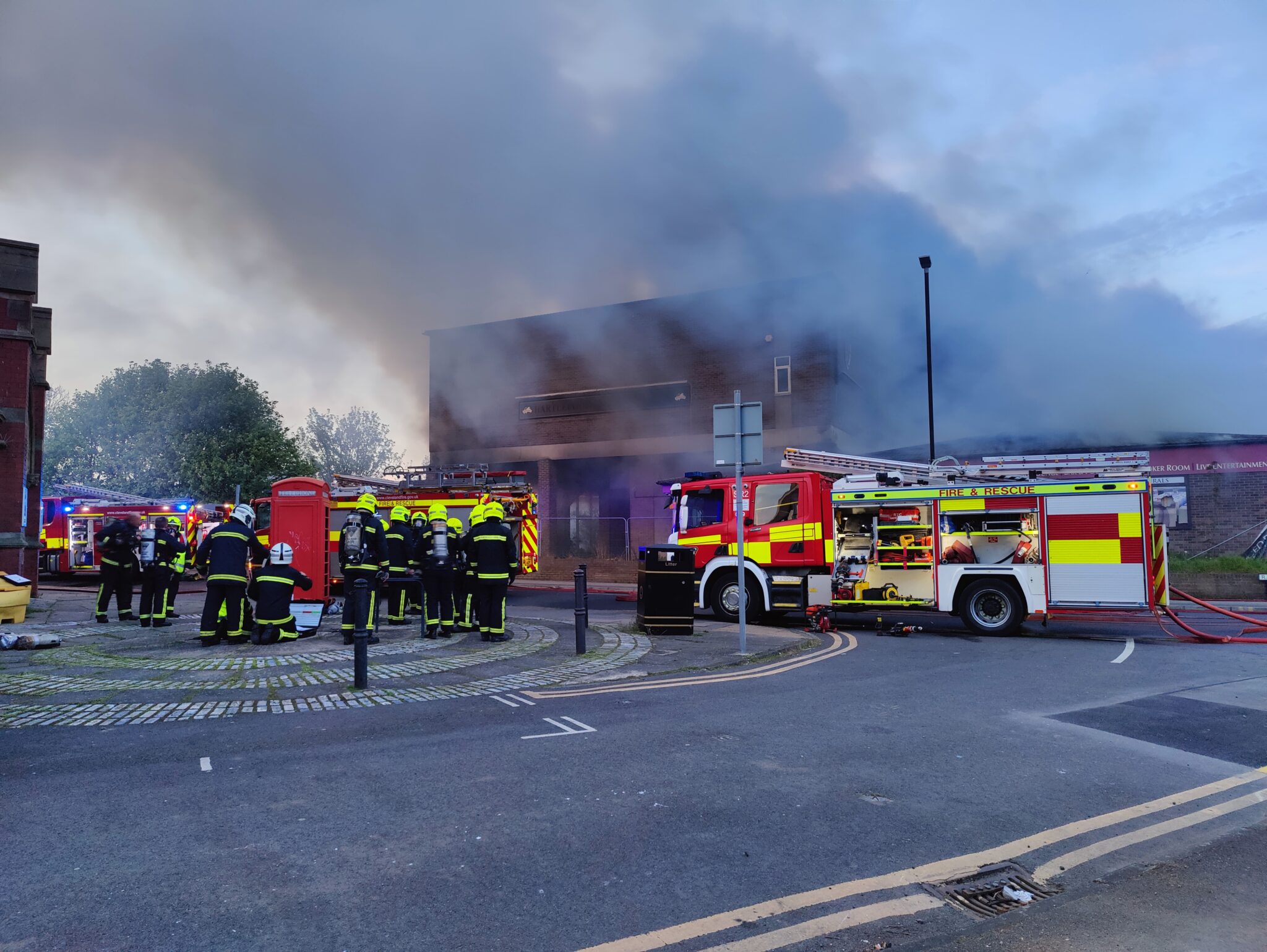 Gallery: Huge Hartlepool Town Centre Fire Destroys Former Social Club ...