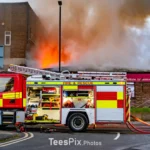 Gallery: Huge Hartlepool Town Centre Fire Destroys Former Social Club
