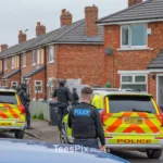 Drama as Armed Cops swoop on Whinney Banks Property